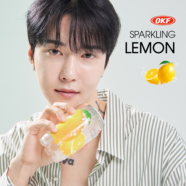 [OKF] スパークリング レモン 350ml x 24EA